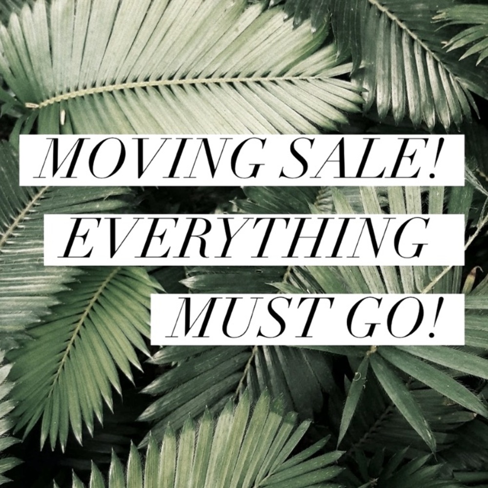 Moving Sale!! Must get rid of everything by this weekend!